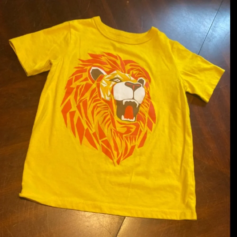 The Children's Place Yellow Lion Graphic Tee